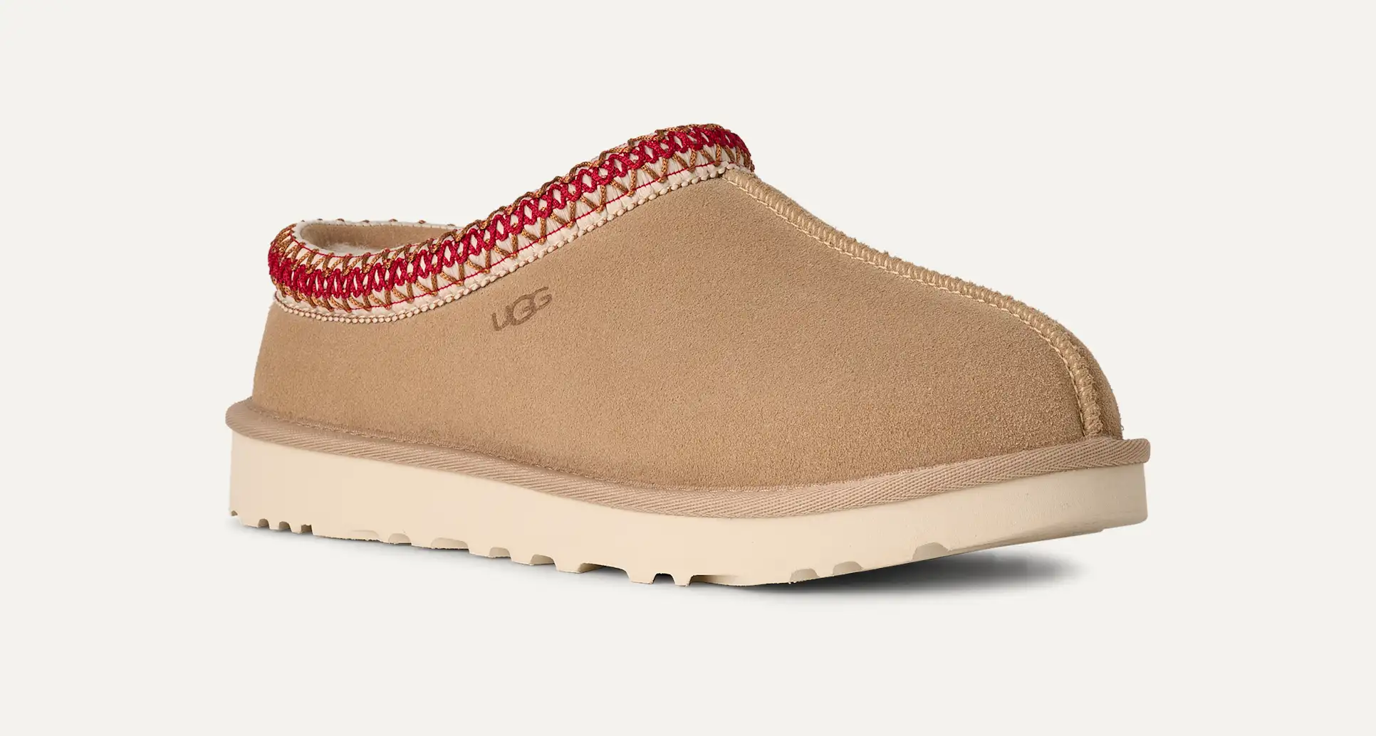 Mujer Botas UGG TASMAN II SAND-DARK CHERRY