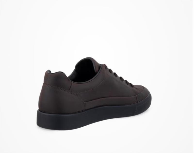 ECCO Soft 10 Zapatillas de nobuk Gore-Tex para hombre MARRON