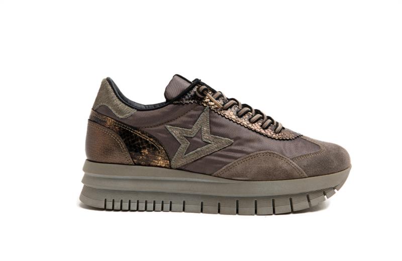 DEPORTIVA MUJER CETTI ANTE METAL OXIDO