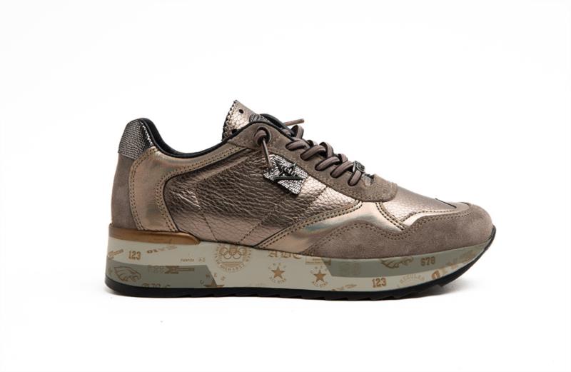 DEPORTIVA MUJER CETTI ANTE METAL ACERO