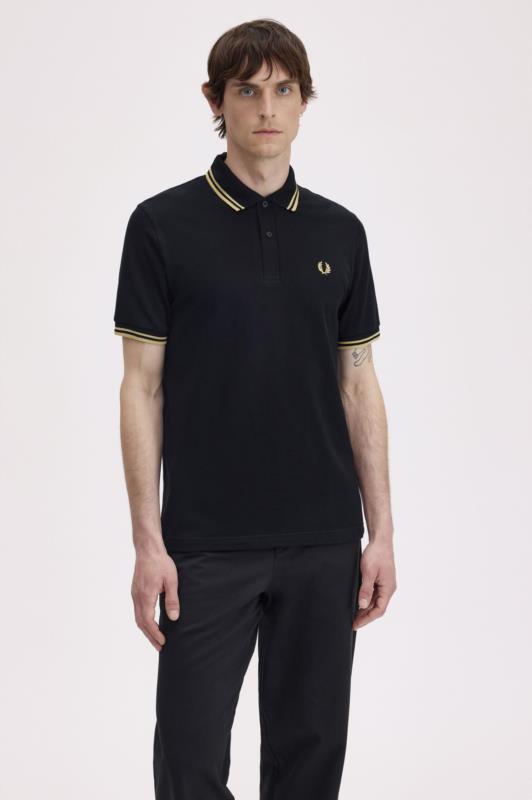 POLO FRED PERRY MADE IN ENGLAND NEGRO