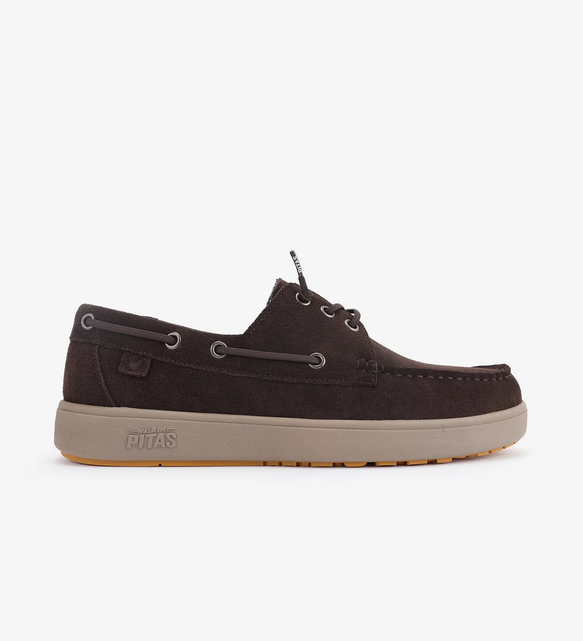 NAUTICO PARA HOMBRE WALK IN PITAS DAIKI LEATHER MARRON