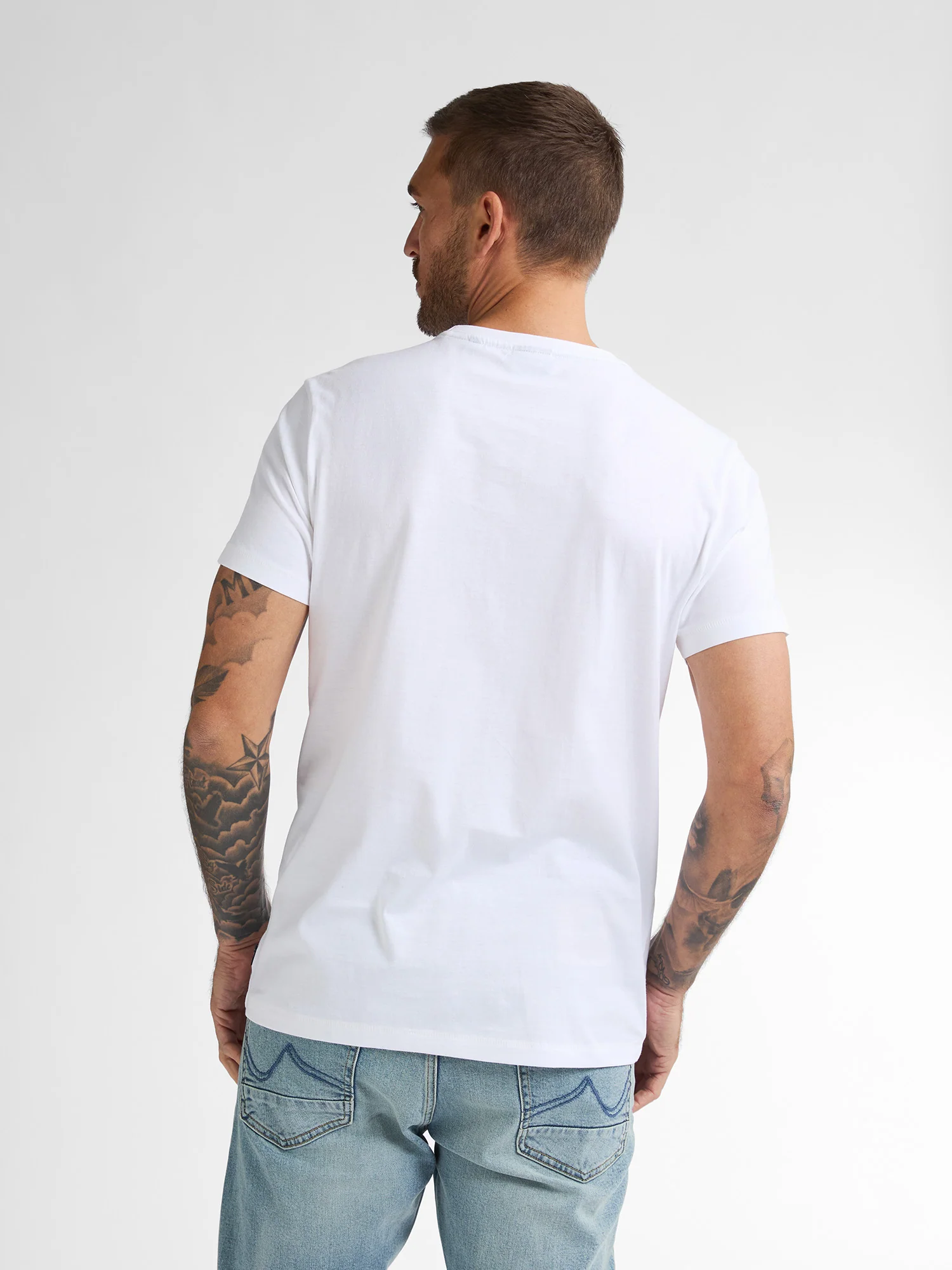 Camiseta con estampado en la espalda Beachbay