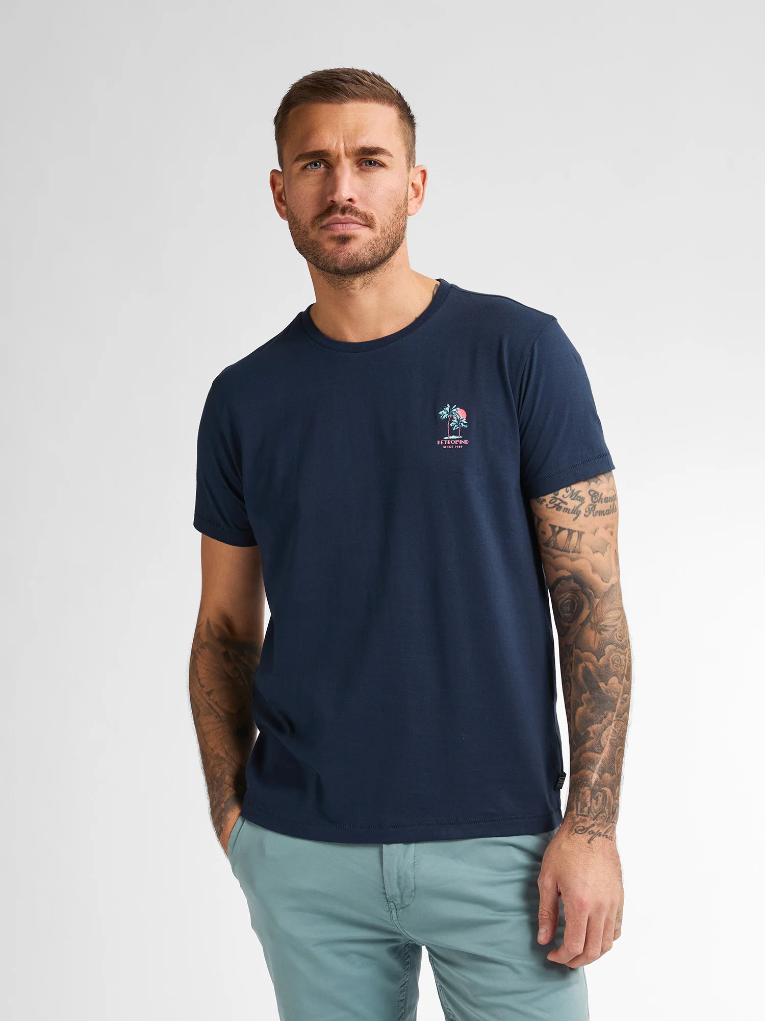 Camiseta con estampado en la espalda Beachbay