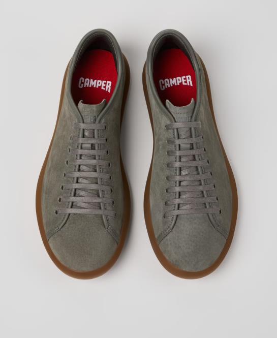Sneakers  CAMPER PELOTA SOLLER GRIS de piel para hombre.