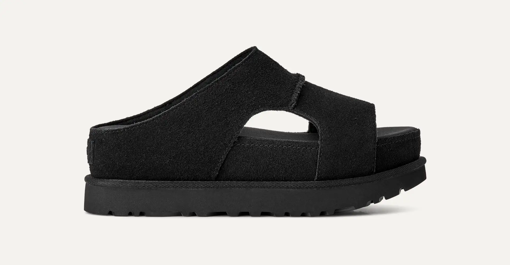 Mujer Sandalias Goldenstar Hi Cutout Black