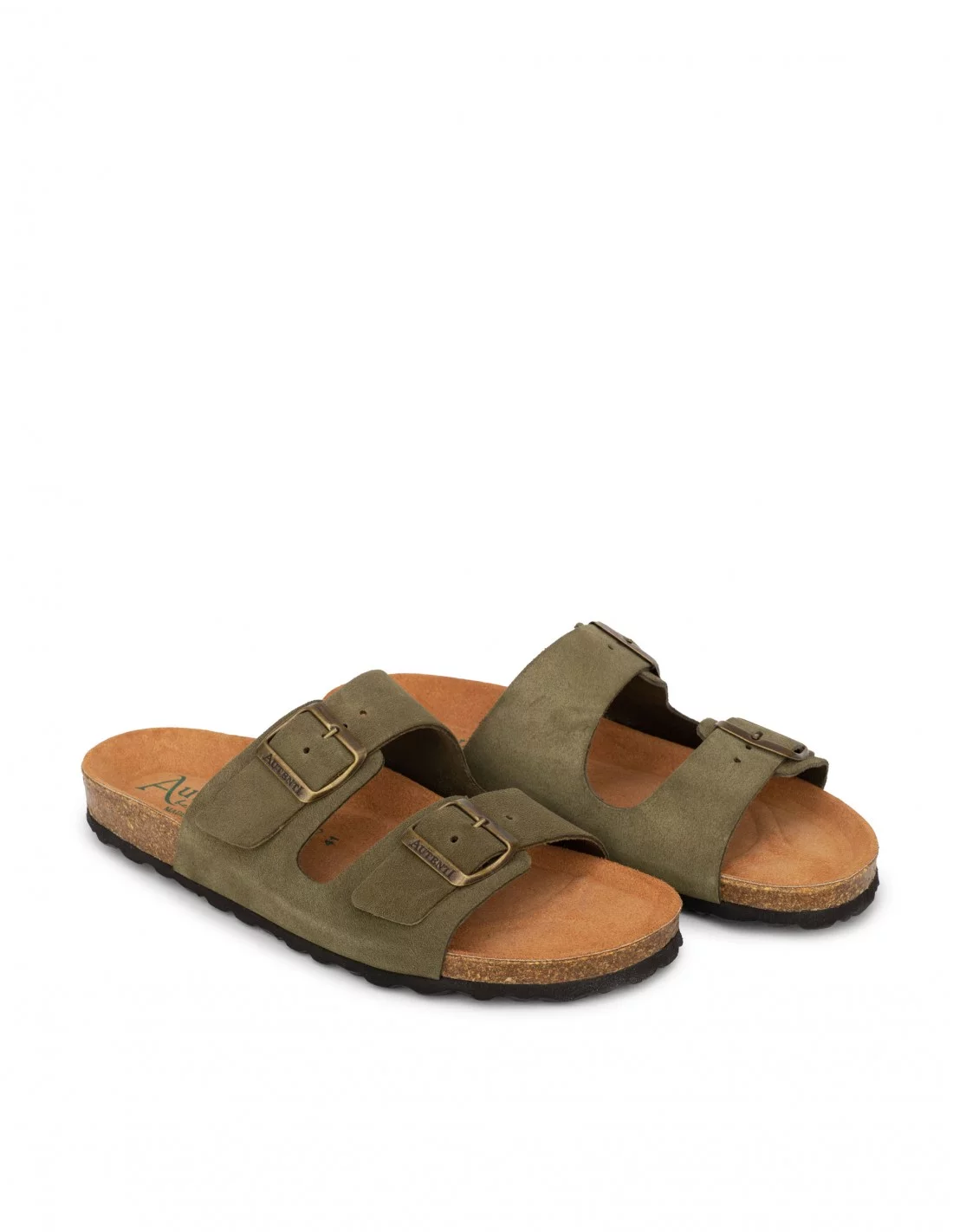 SANDALIA BIO HOMBRE PIEL KAKI