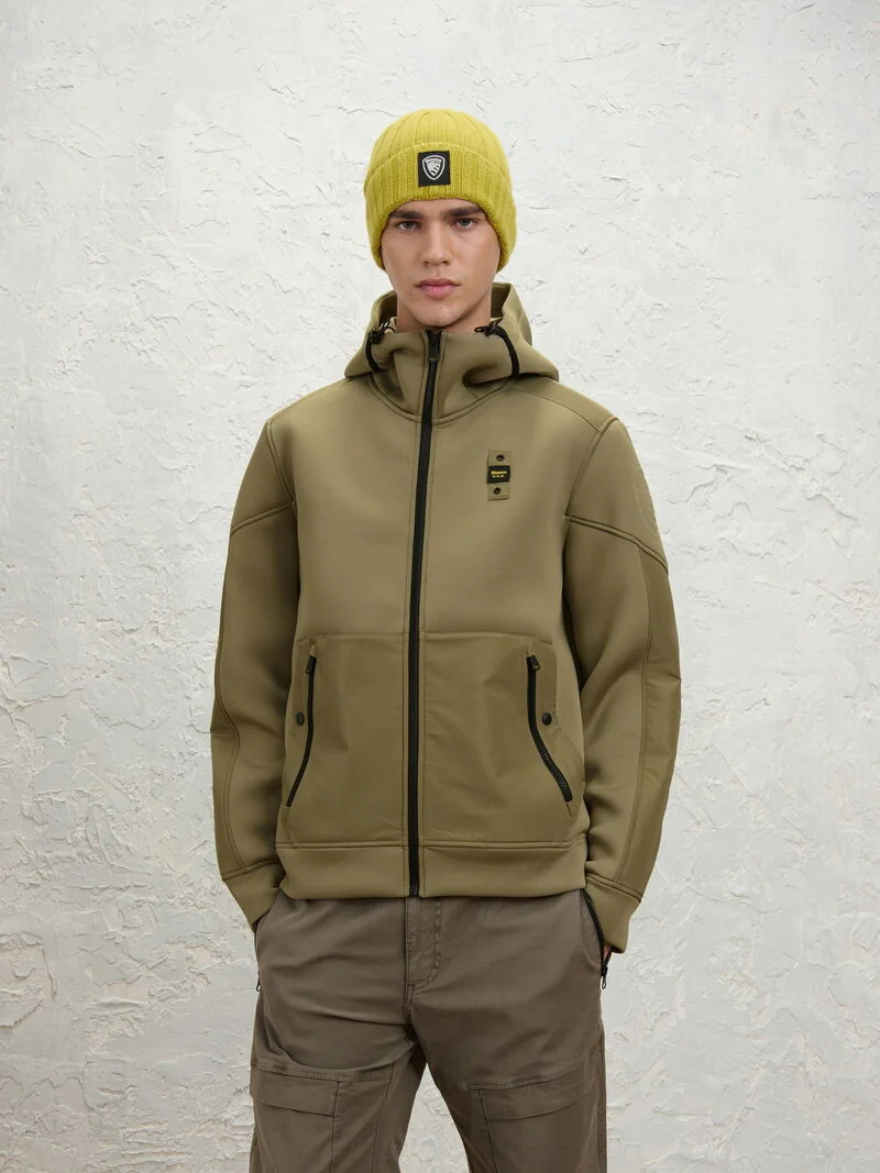 SUDADERA BLAUER SCUBA SURFACE KAKI