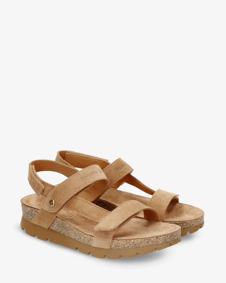 SANDALIA PARA MUJER PANAMA JACK SELMA B10  CUERO