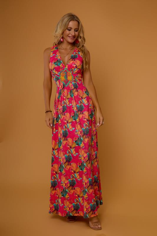 VESTIDO LESSING CAMALEÓNICA
