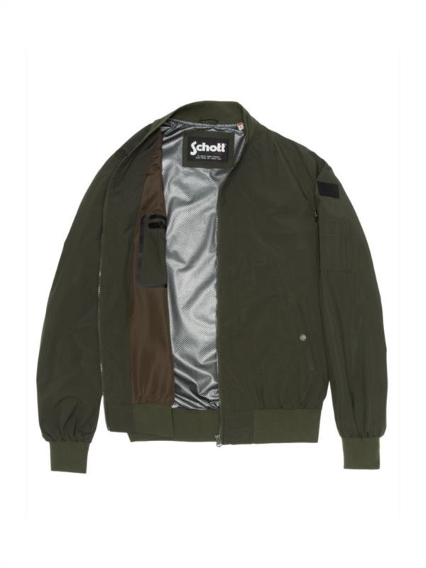 BOMBER PARA HOMBRE SCHOTT KAKI