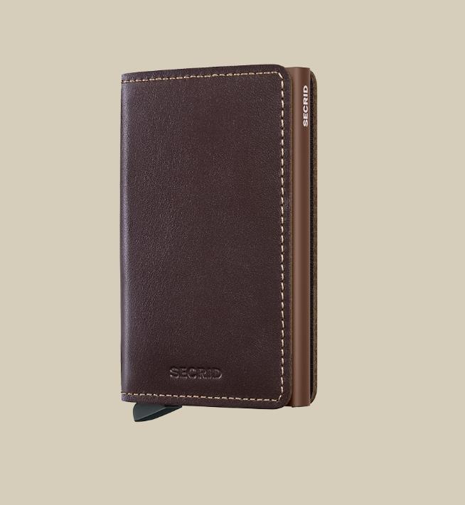 CARTERA SECRID SLIMWALLET ORIGINAL CHOCOLATE