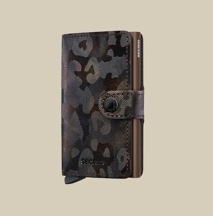 CARTERA SECRID MINIWALLET JUNGLE BROWN