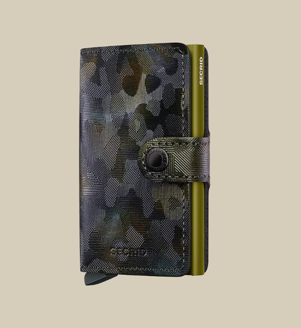 CARTERA SECRID MINIWALLET JUNGLE MOSS