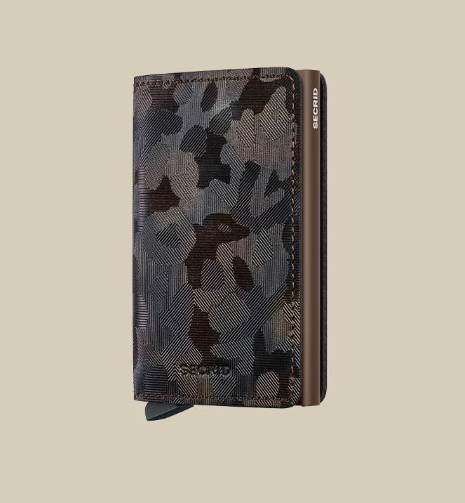 CARTERA SECRID SLIMWALLET JUNGLE BROWN