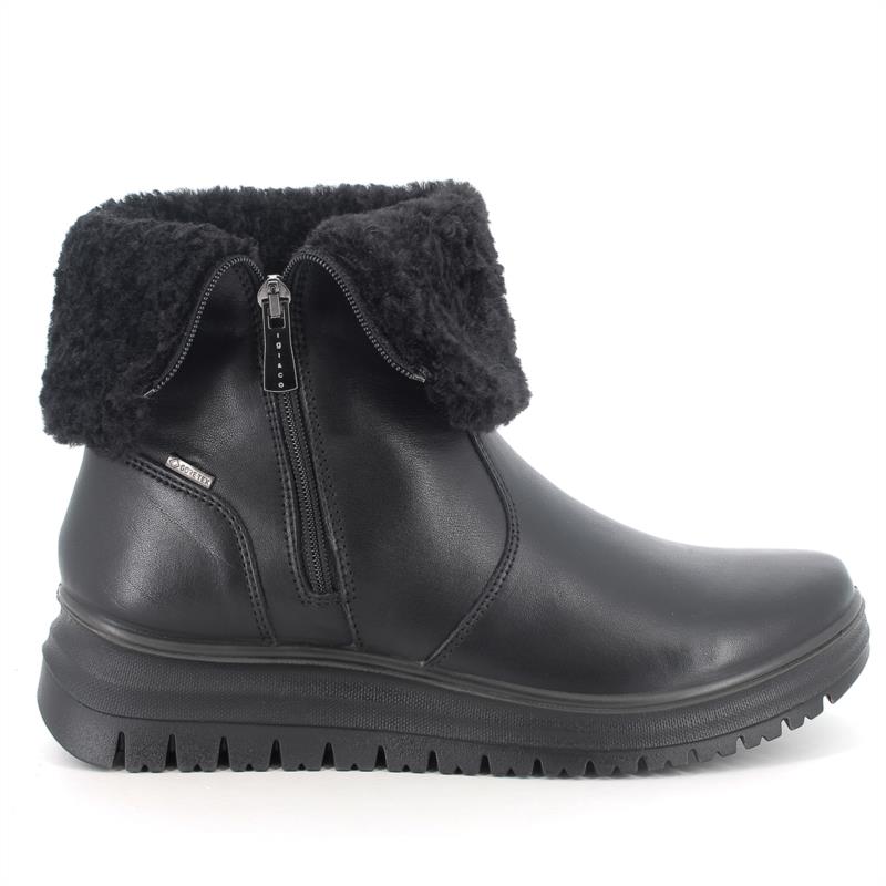 Medias botas GORE-TEX® para mujer negro con cremallera
