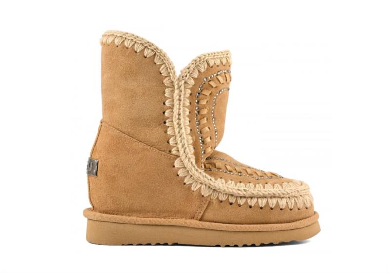 BOTA MOU NEW ESKIMO INNER WEDGE SHORT STRAS TOBACCO