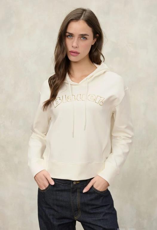 Sudadera Mujer Blauer Fayette white