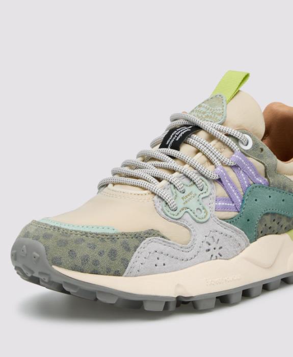 Deportiva Mujer Flower Mountain Yamano 3 TAUPE GREEN