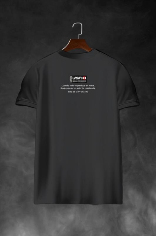 Camiseta de hombre LaSaL COMPLICATED GRIS OSCURO