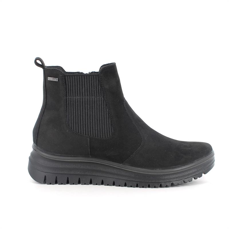 Medias botas GORE-TEX® para mujer negro con cremallera