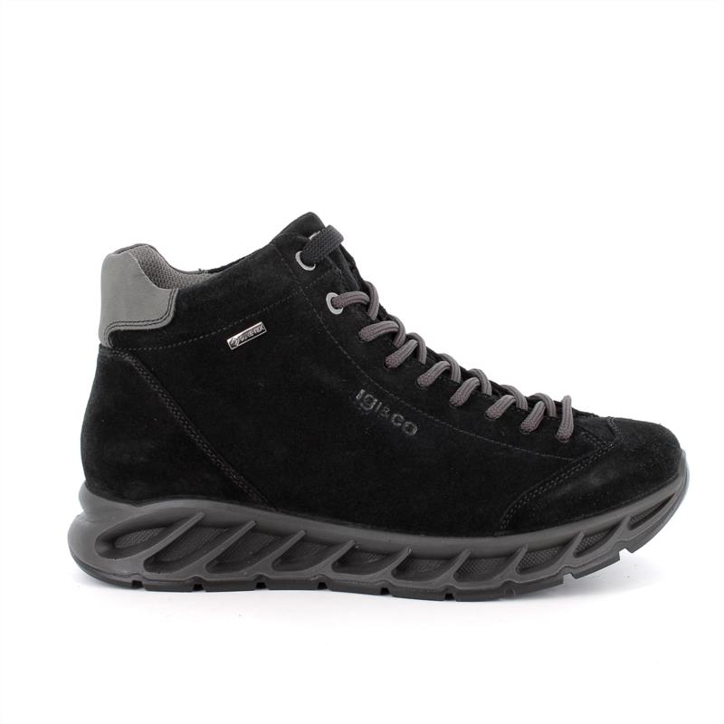 Medias botas GORE-TEX® para mujer negro con cordones