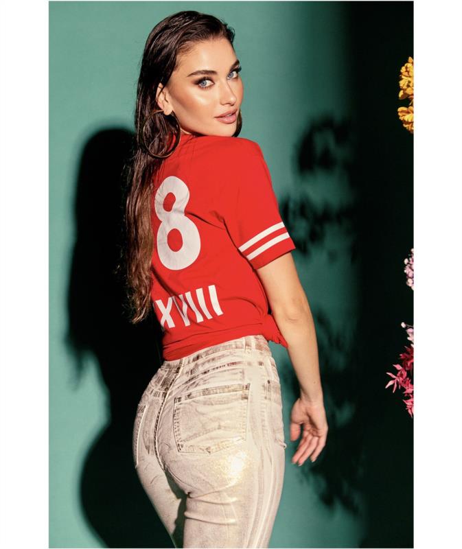 CAMISETA LE CRUEL OVER LC ROJA