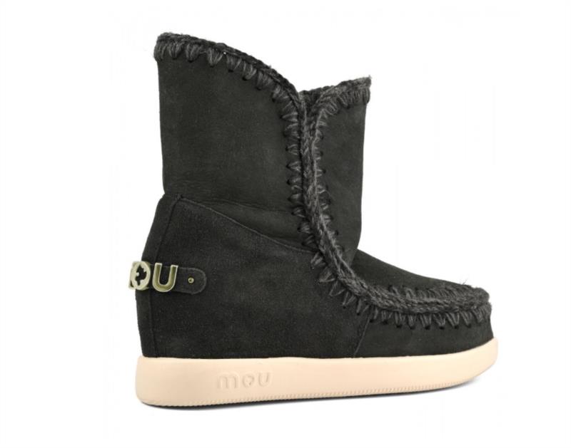BOTA MOU NEW INNER WEDGE SUEDE BLACK