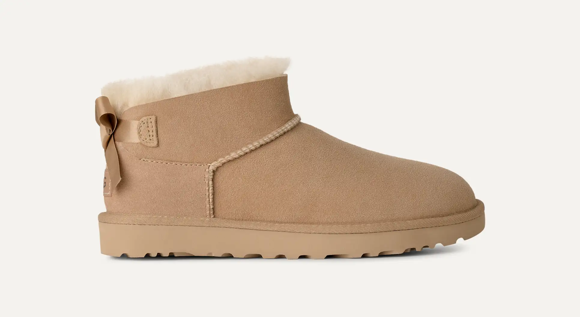 Mujer UGG Mujer Botas Ultra Mini Bailey Bow SAND