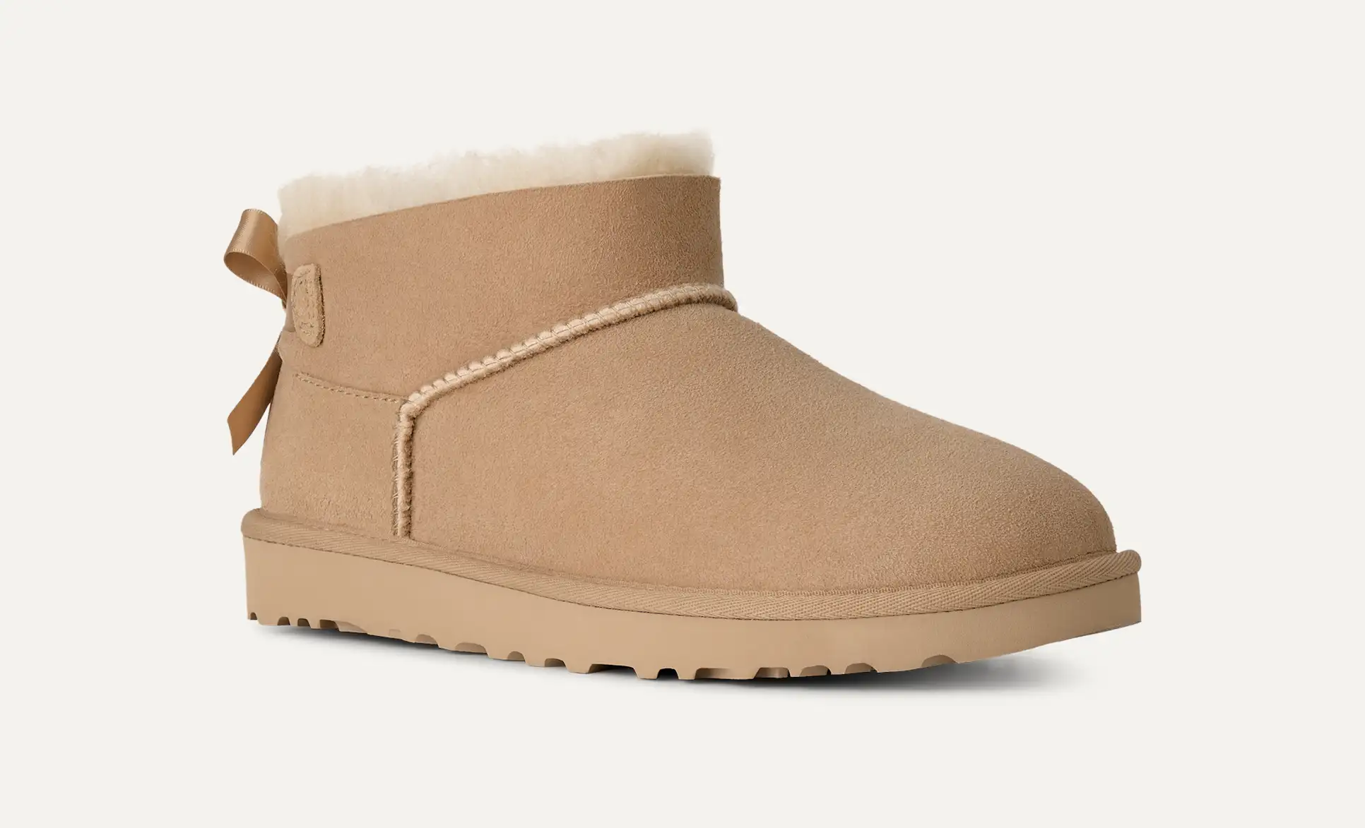 Mujer UGG Mujer Botas Ultra Mini Bailey Bow SAND