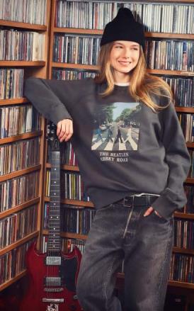 SUDADERA GIROCOLLO BEATLES ABBEY ROAD