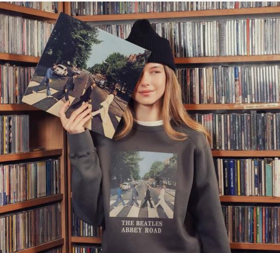 SUDADERA GIROCOLLO BEATLES ABBEY ROAD