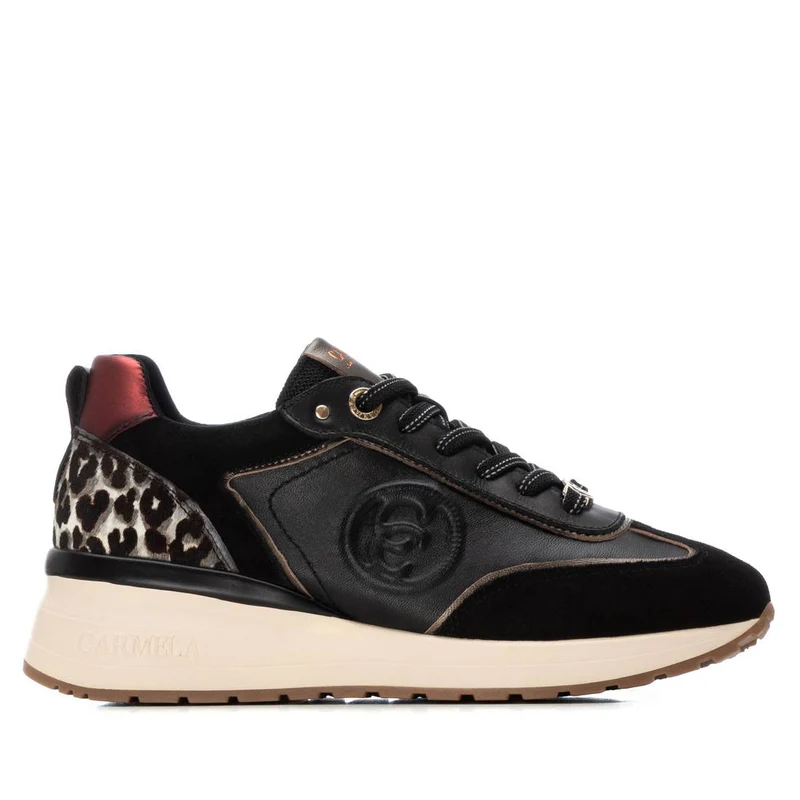 ZAPATILLA DE MUJER CARMELA 16244101 NEGRO