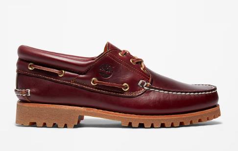 Náuticos Timberland® Authentic para hombre en burdeos Timberland