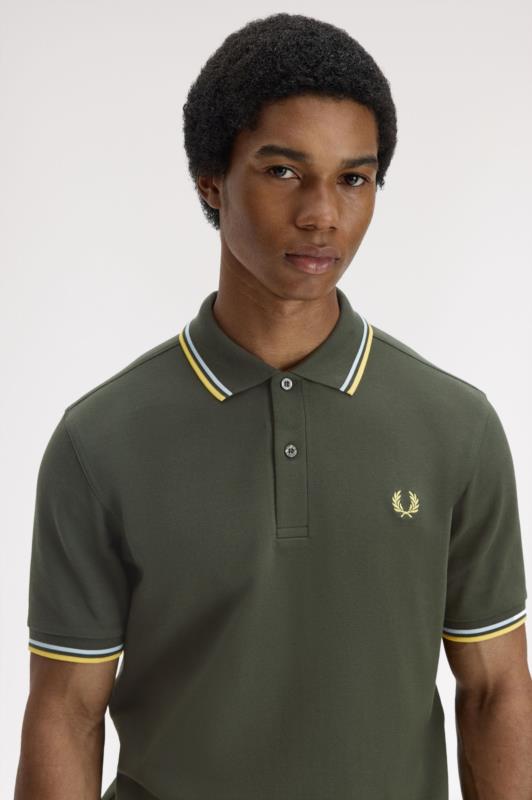 POLO FRED PERRY VERDE OSCURO