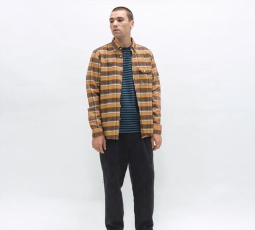 CAMISA PARA HOMBRE FAR AFIELD MOD LARRY MOSTAZA
