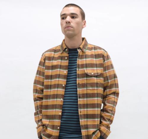 CAMISA PARA HOMBRE FAR AFIELD MOD LARRY MOSTAZA