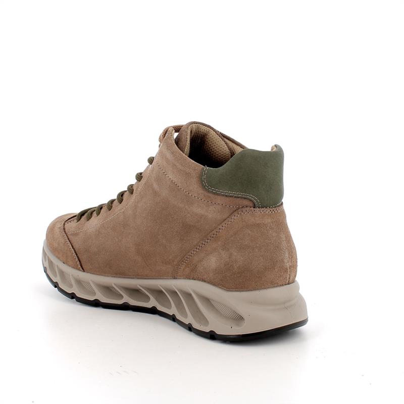Medias botas GORE-TEX® para mujer beige y marron con cordones