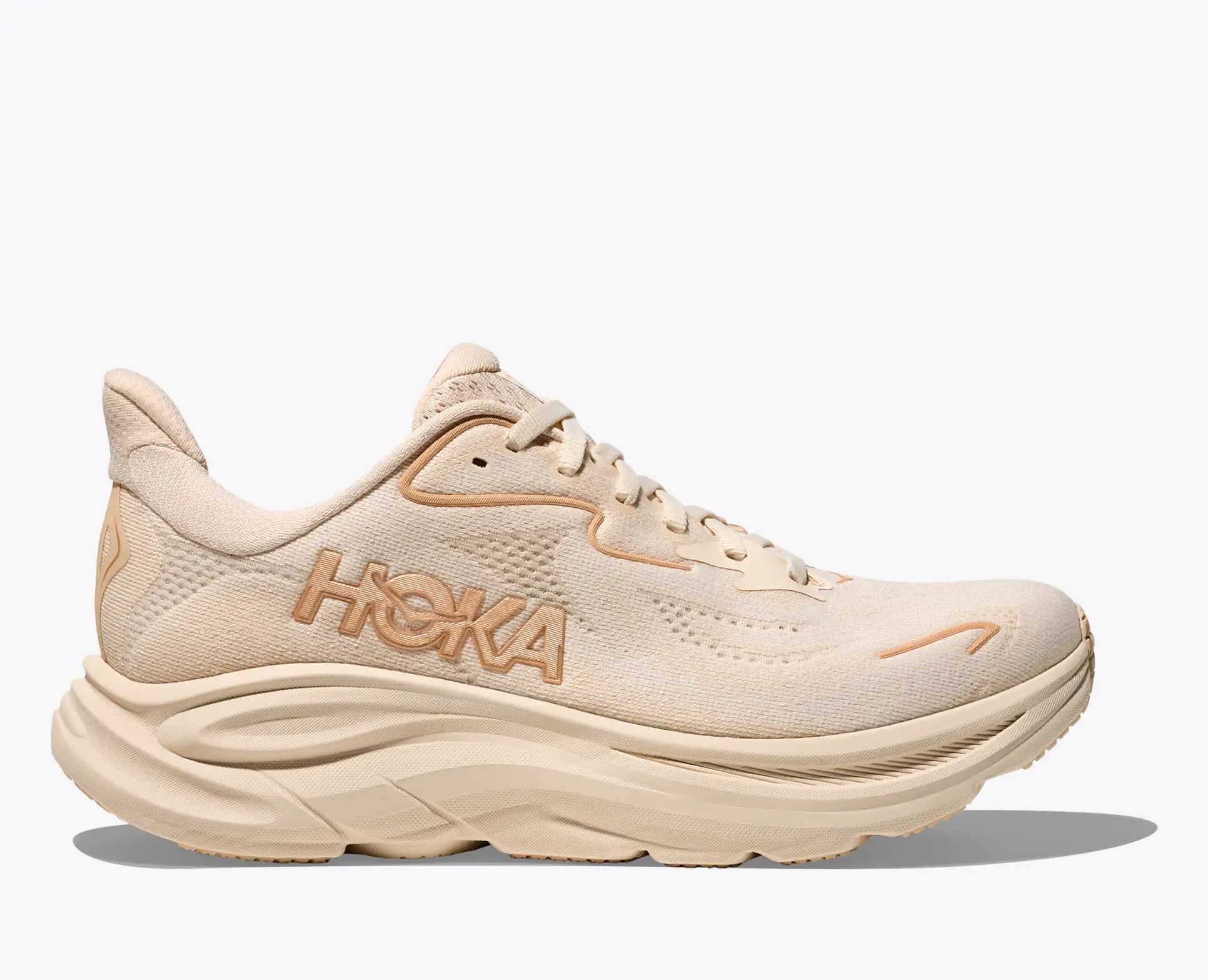 Deportiva Mujer Hoka Clifton 10 BEIG