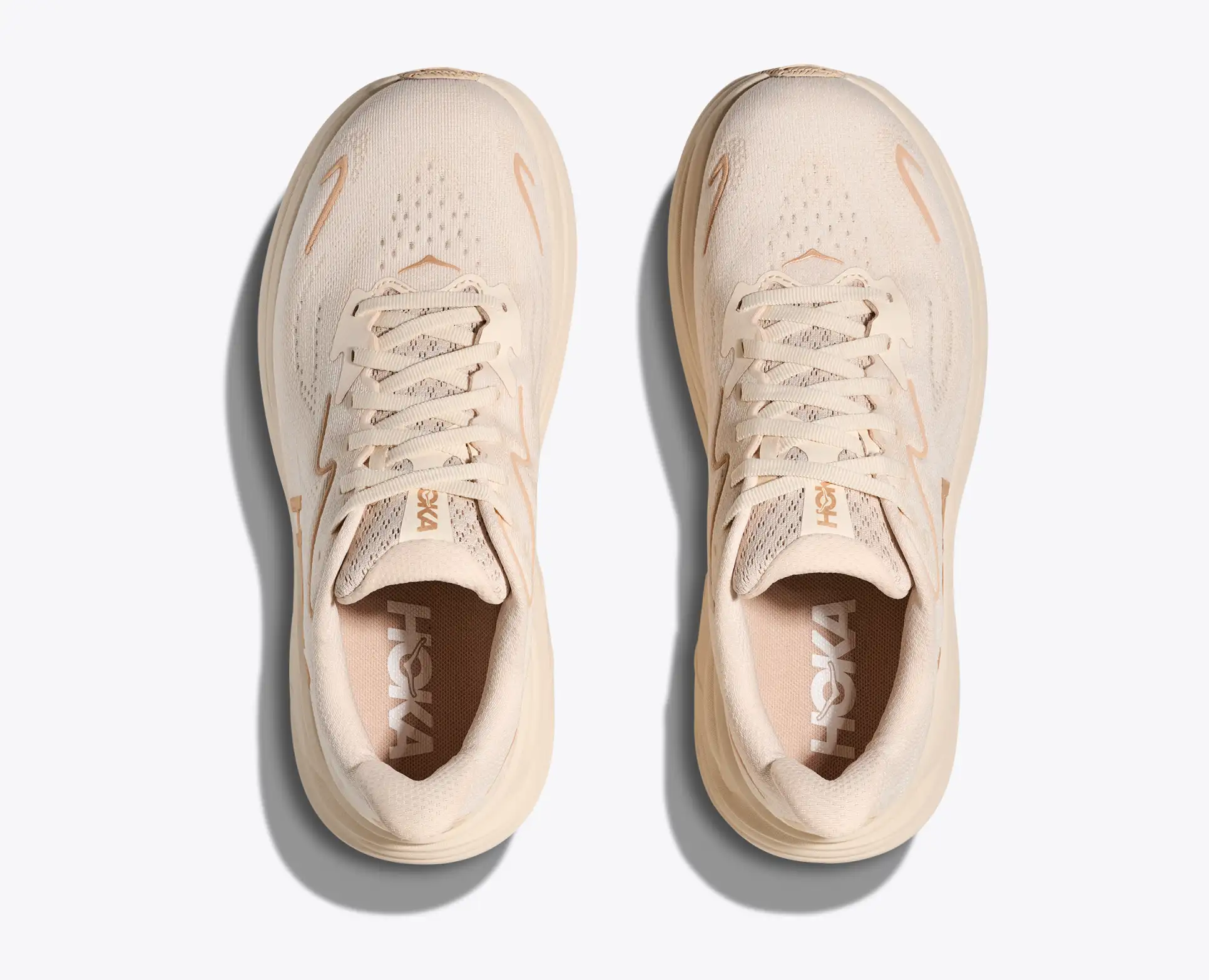 Deportiva Mujer Hoka Clifton 10 BEIG