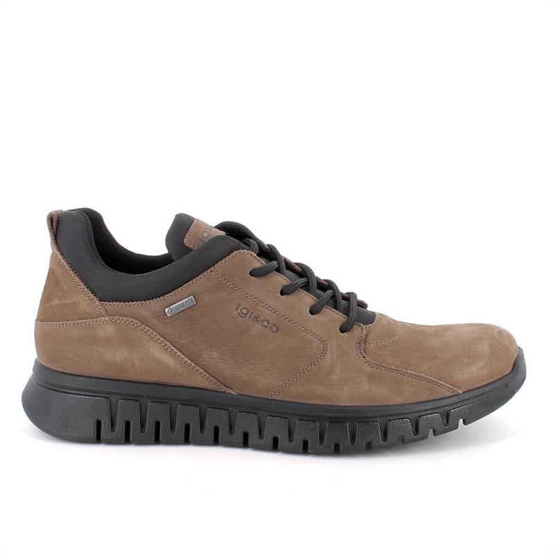 Zapato deportivo con gore-tex para hombre marron con cordones FANGO