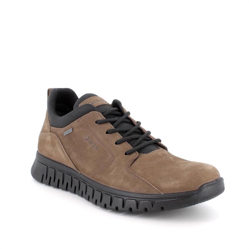 Zapato deportivo con gore-tex para hombre marron con cordones FANGO