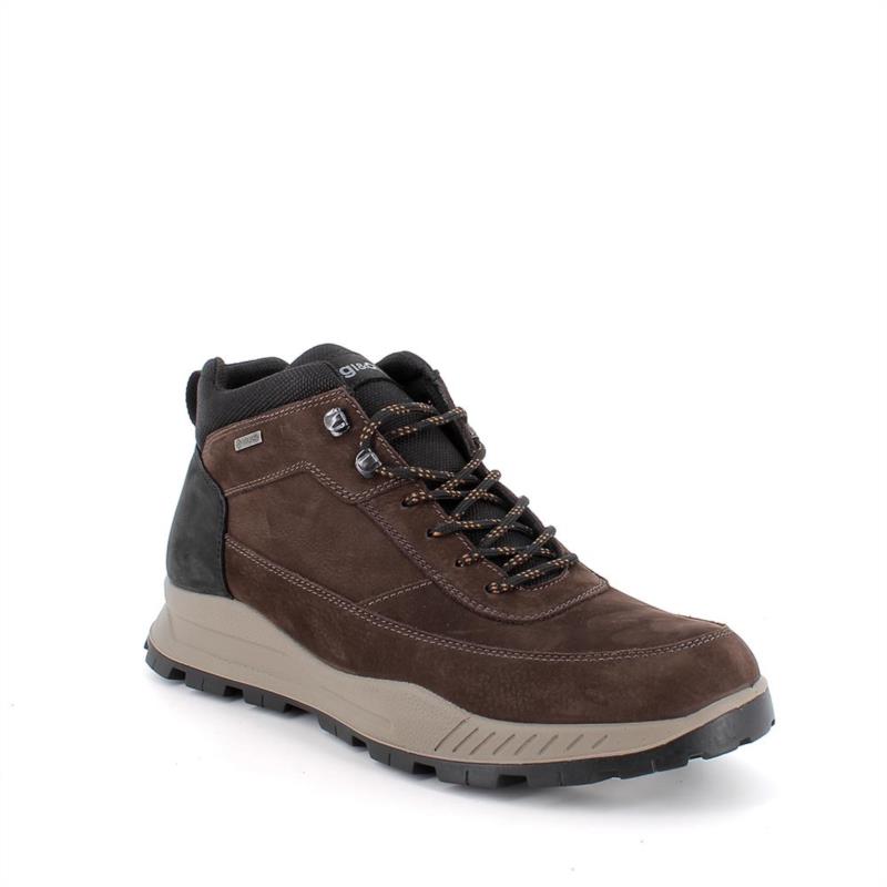 Botines con gore-tex para hombre marron con cordones CAFFE