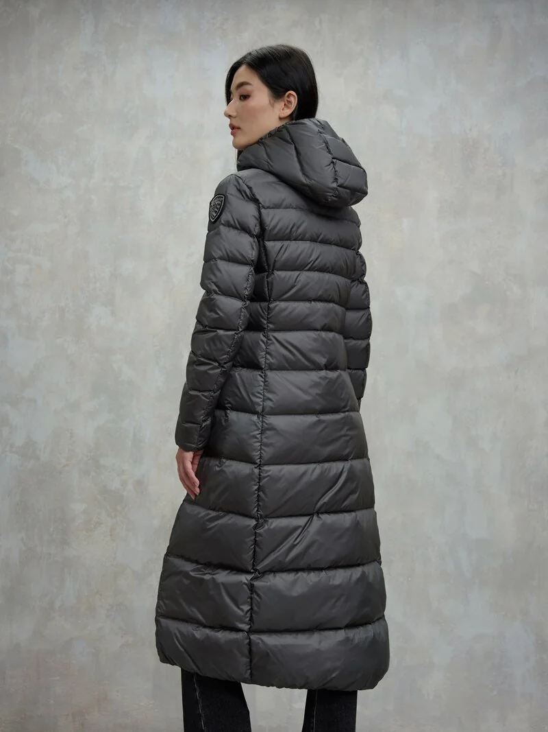 PLUMÍFERO LARGO ENTALLADO ANITA GREY