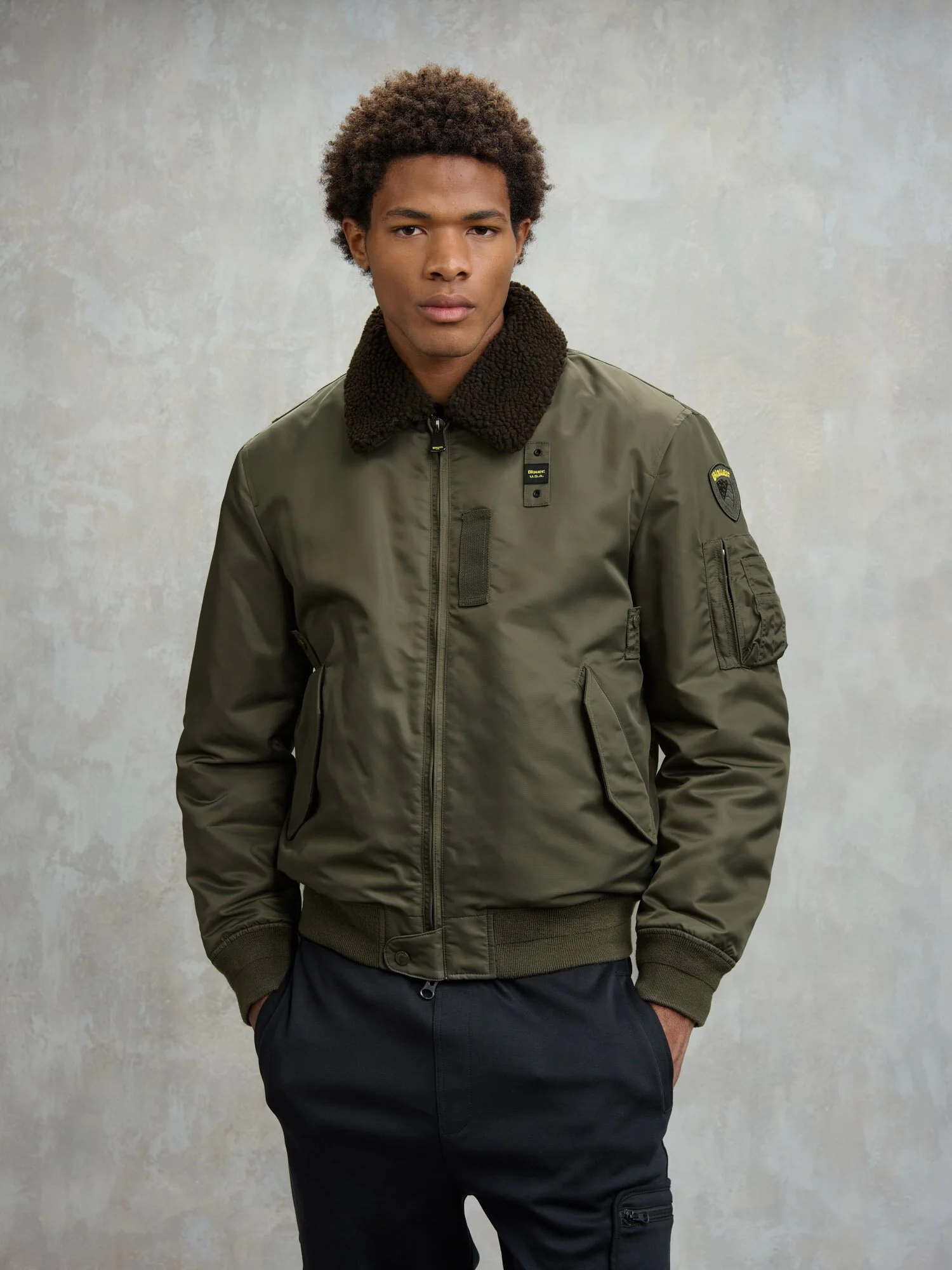 CHAQUETA BLAUER MARSHALL VERDE