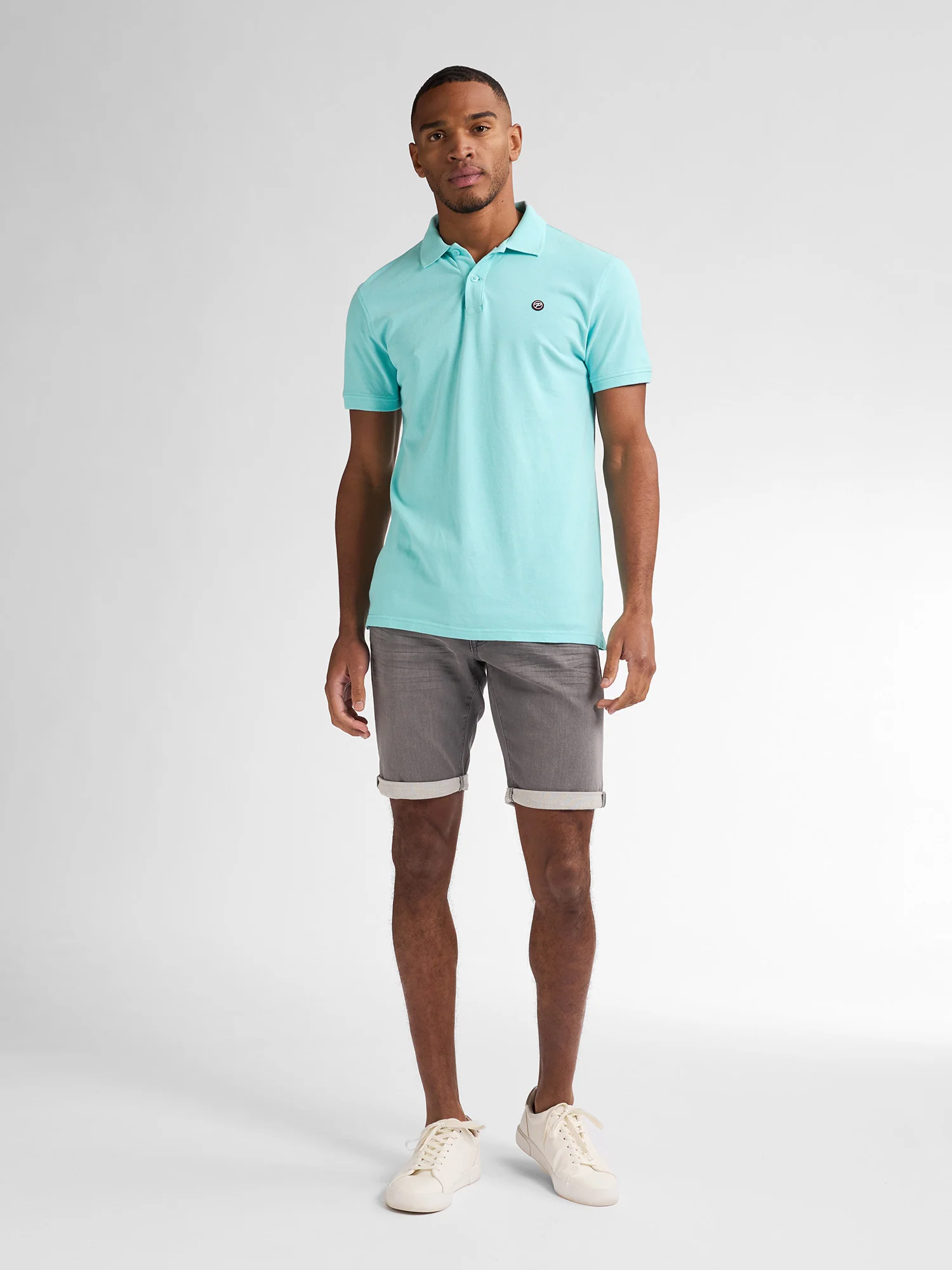 Pantalones cortos de mezclilla Jackson Jogg Sailfish LIGHT GREY