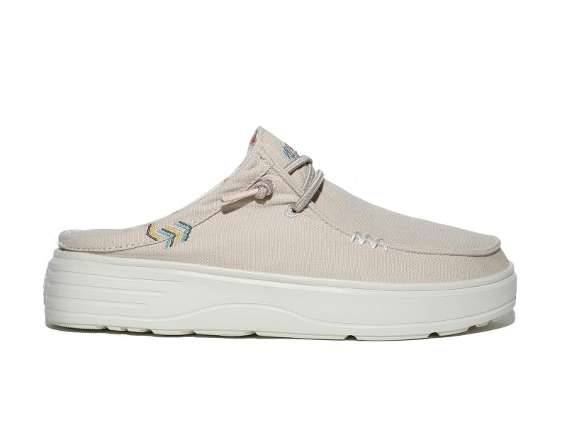 ZUECO PARA MUJER WALK IN PITAS CAPARICA BEIG