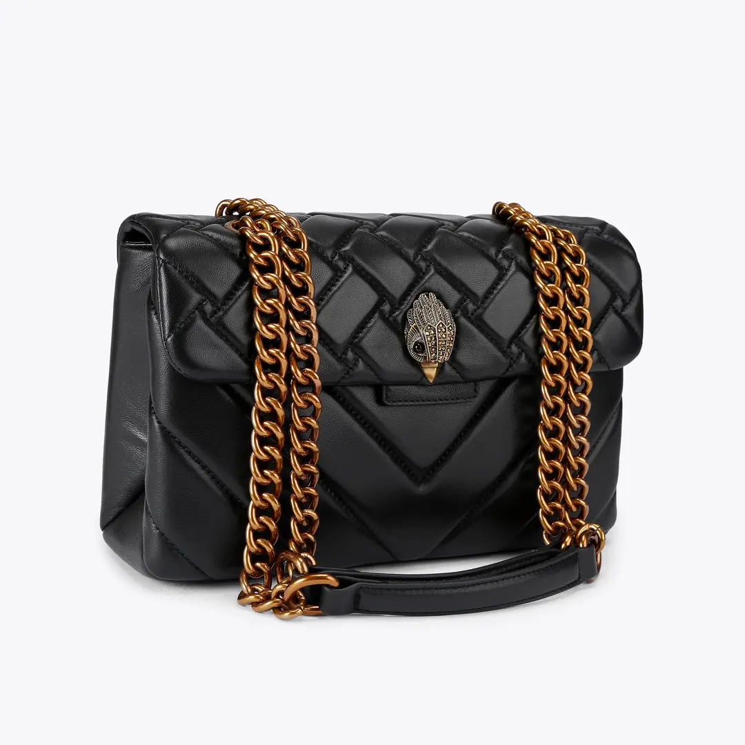 Bolso Kensington de piel KURT GEIGER BLACK