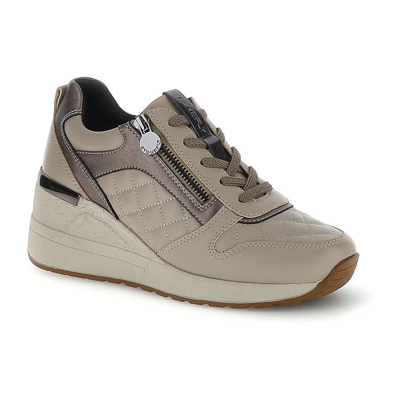 DEPORTIVA MUJER MINA 3 TAUPE