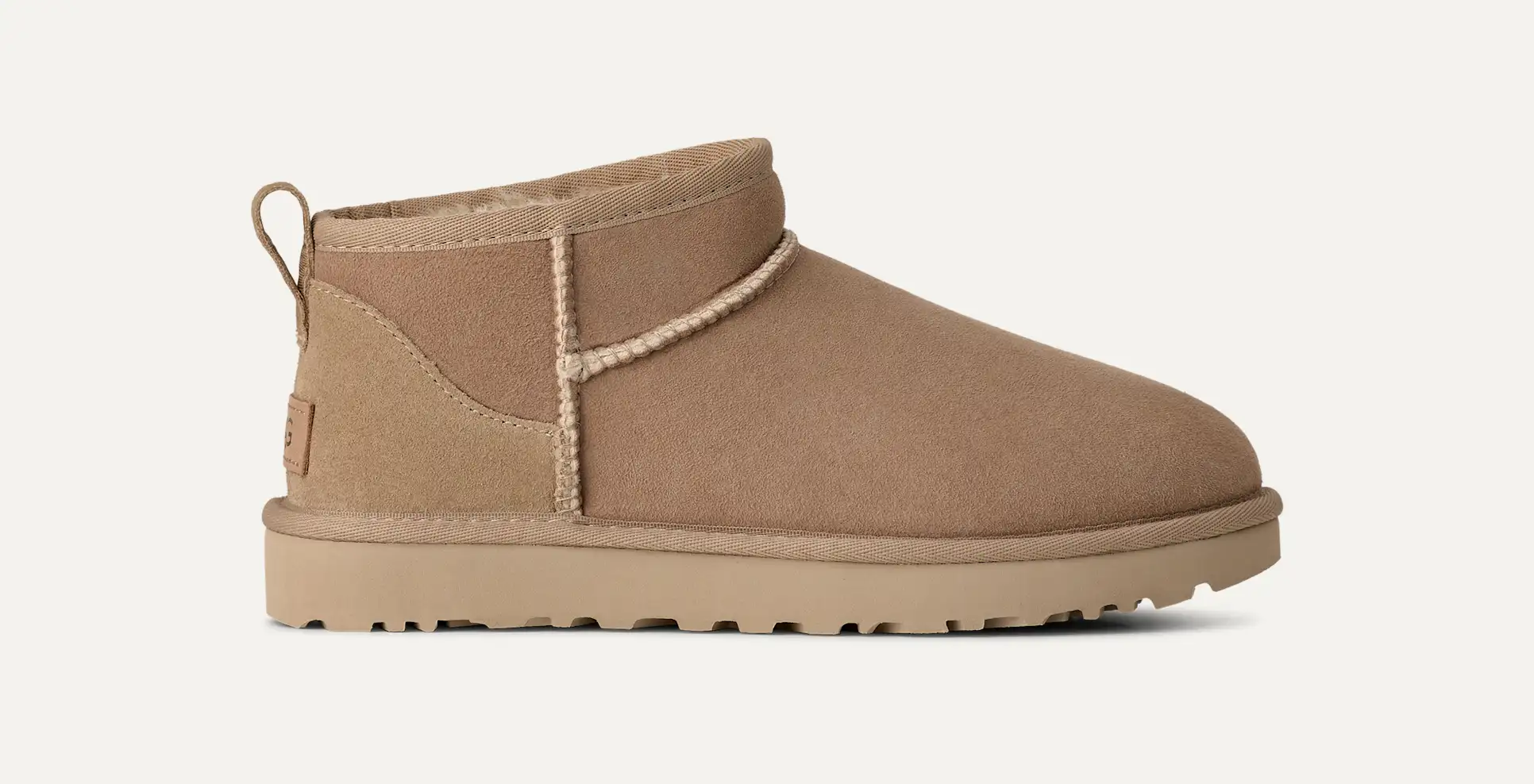 Mujer Botas Classic Ultra Mini SAND
